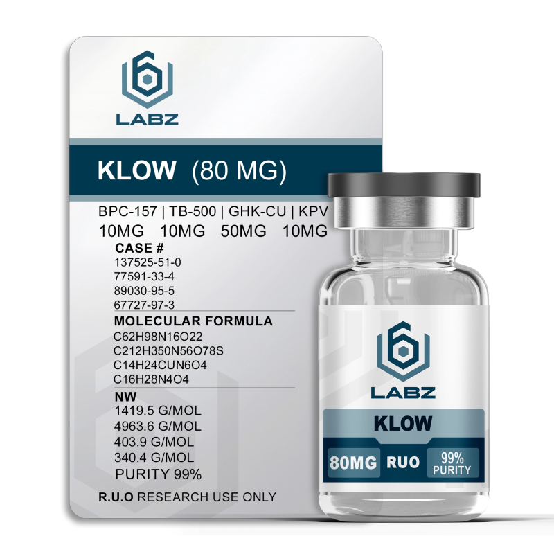 KLOW (KPV – GHK-Cu – BPC-157 – TB-500) Blend